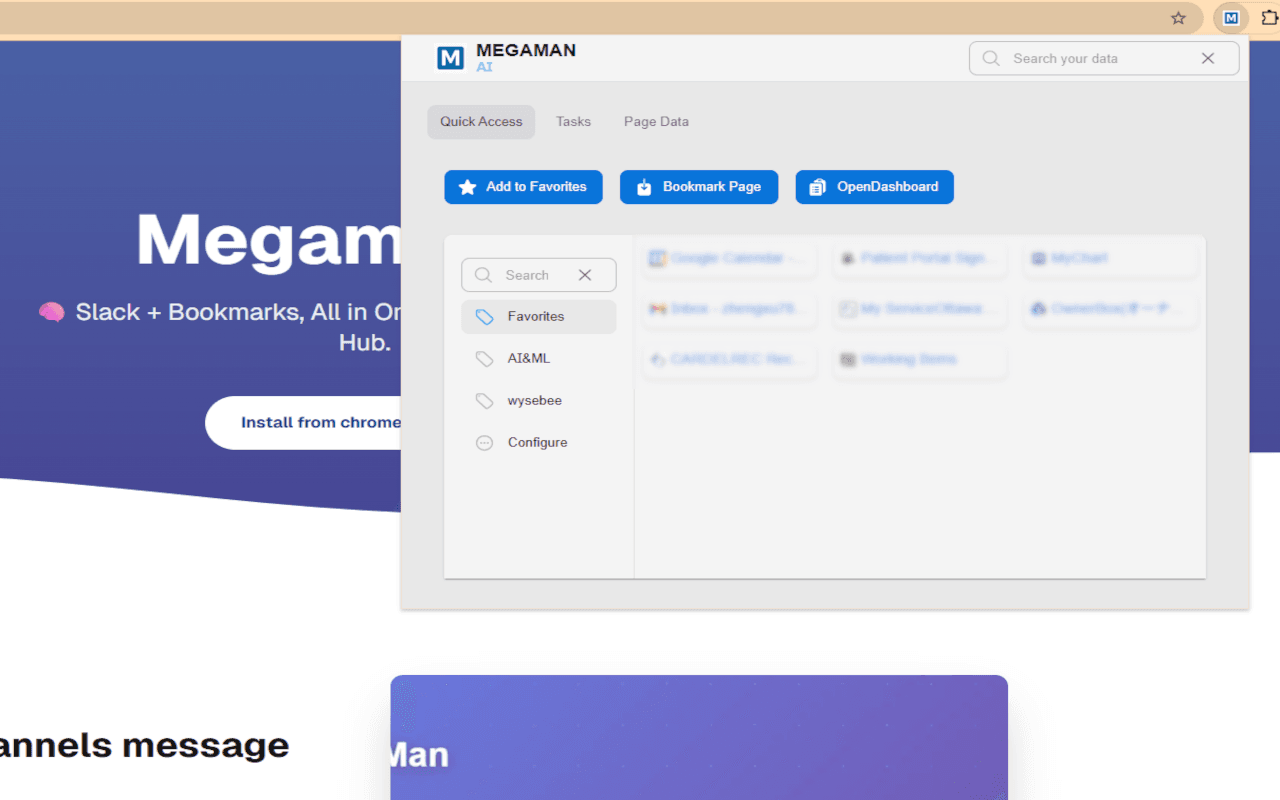 Feature - Quick Access